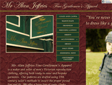 Tablet Screenshot of mralanjeffries.com